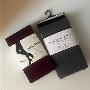 NWT Nine West/Laundry Tights Sets